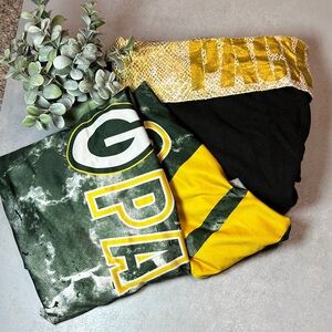Green Bay Packers Leggings and Victoria Secret Yoga pants size L